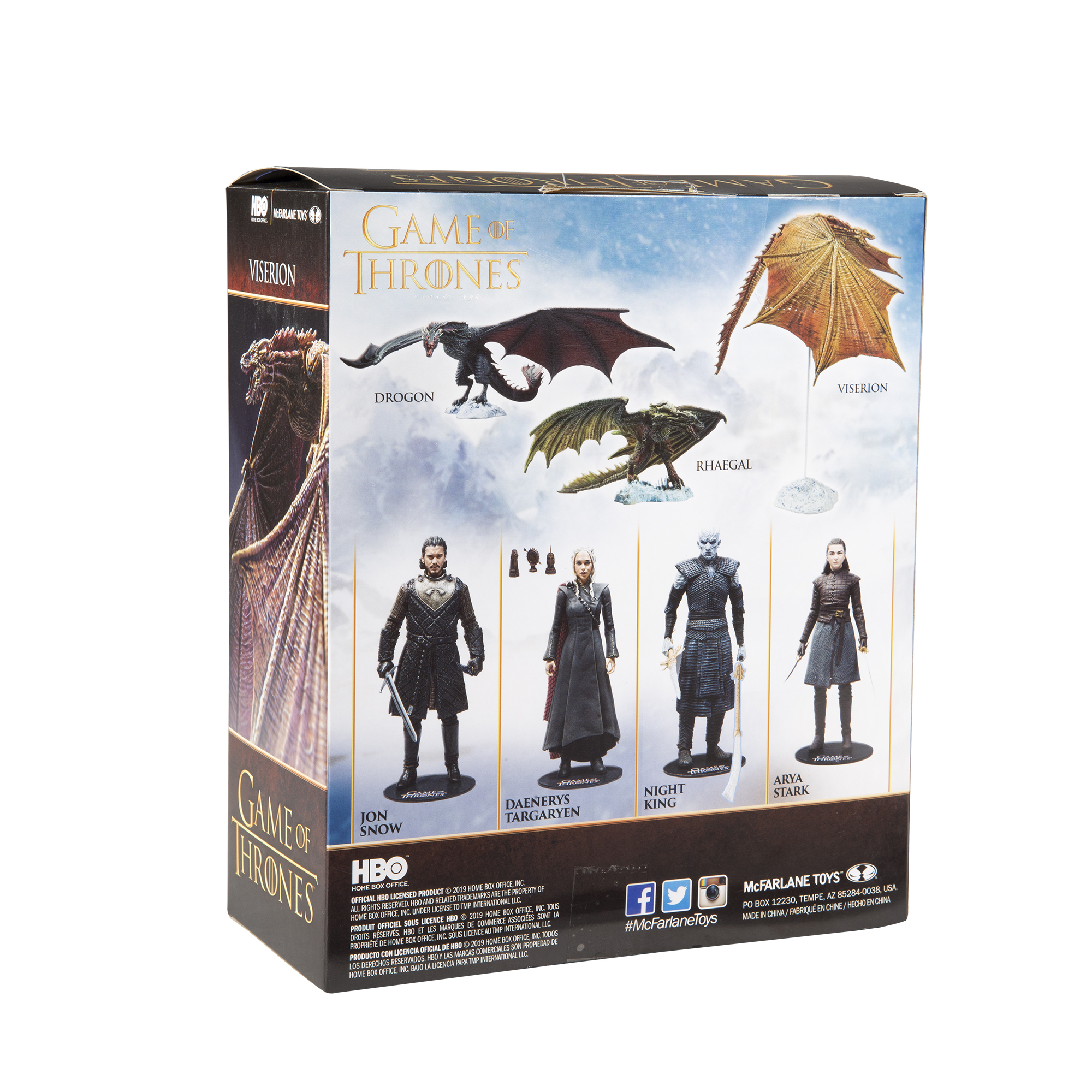 Фигурка Дракон Визерион Игра Престолов Game of Thrones Viserion 2 Deluxe  Box McFarlane 10659 – фото, отзывы, характеристики в интернет-магазине  ROZETKA от продавца: ActionToyStore | Купить в Украине: Киеве, Харькове,  Днепре ...