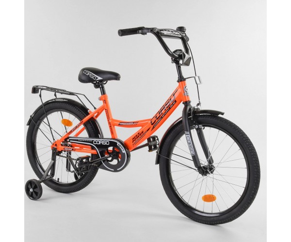 

Велосипед двухколесный CORSO MaxPower CL-18412 18", Оранжевый