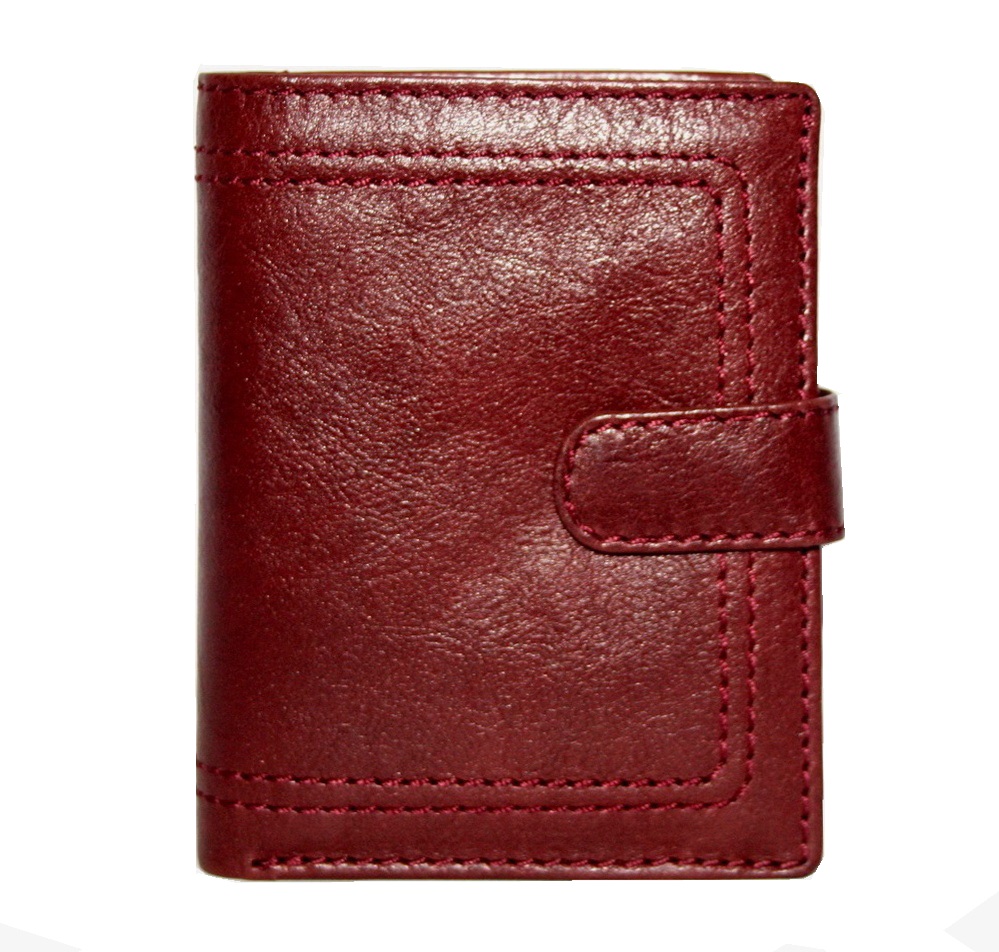 

Кошелёк Olsen (Германия) натуральная кожа Вишнёвый C050.04