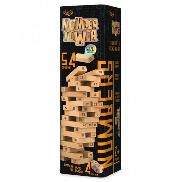 

Игра настольная "NUMBER TOWER" Royal настольная игра для компании всех возрастов