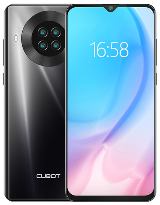 

Cubot Note 20 Pro 8/128 Gb black, 6.5", Helio P60, 3G, 4G, NFC