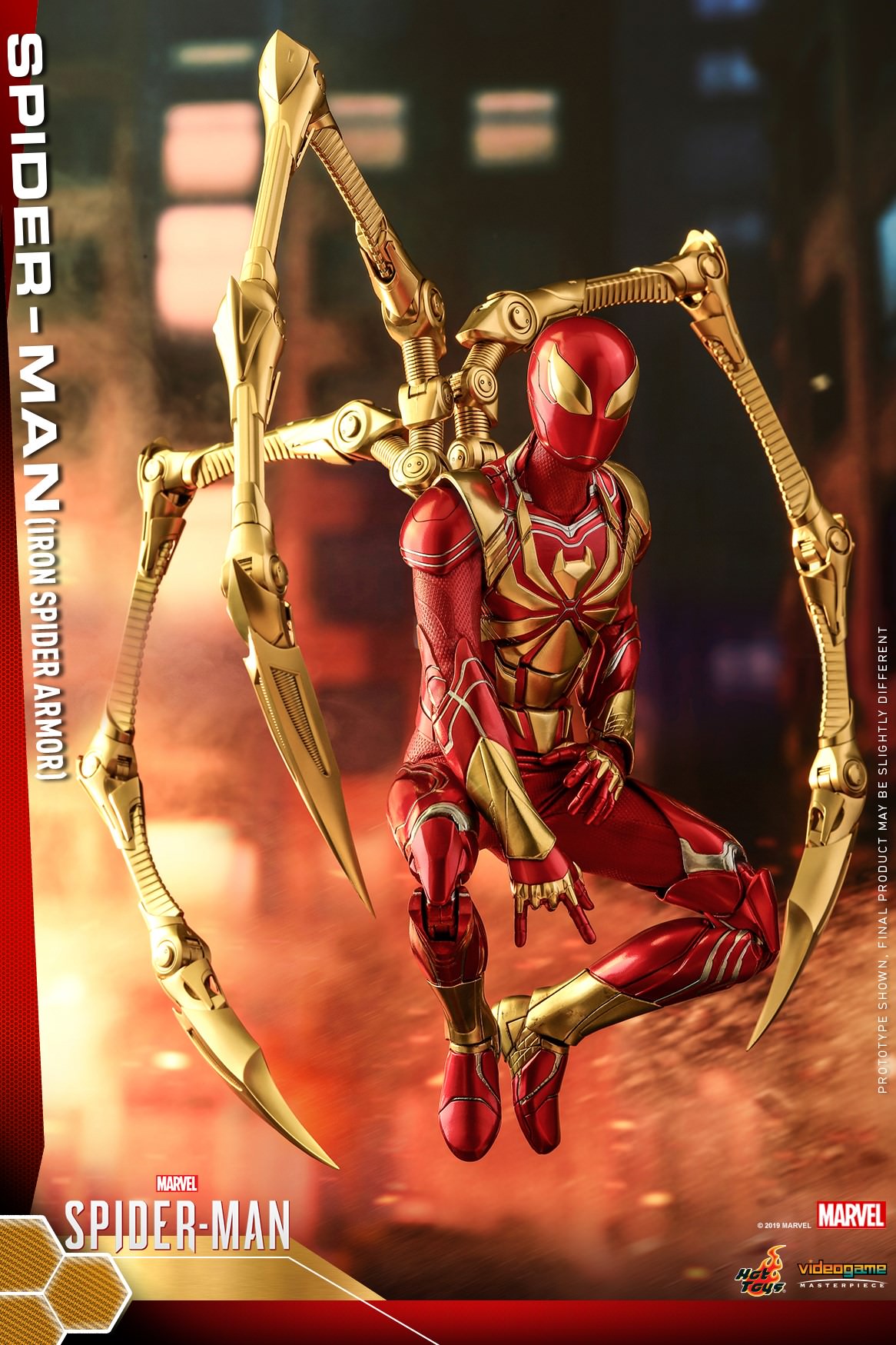 

Колекційна фігурка Hot Toys Людина-павук – Залізний-павук