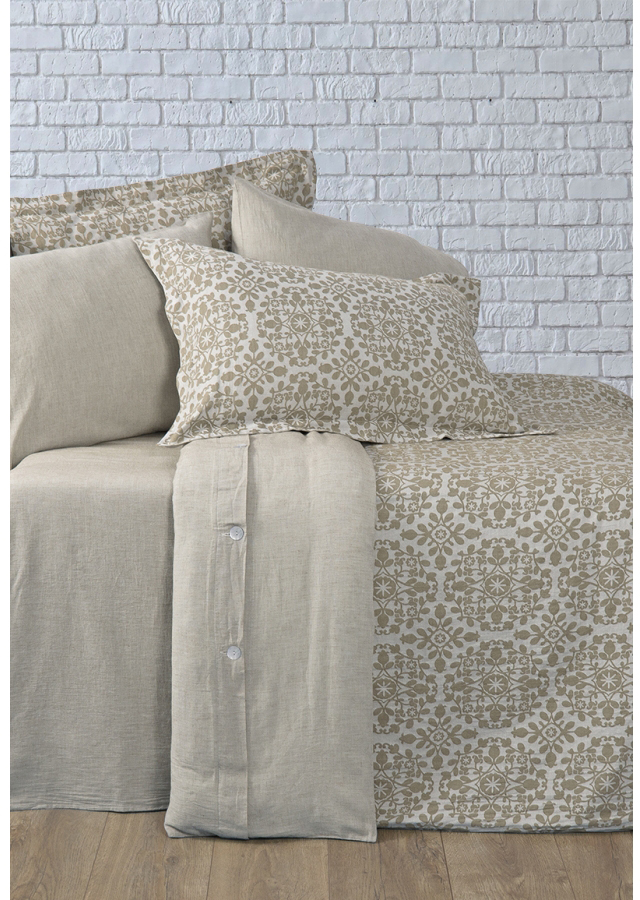 

Постельное белье Buldans Mabel beige бежевый King Size (svt-2000022272018)