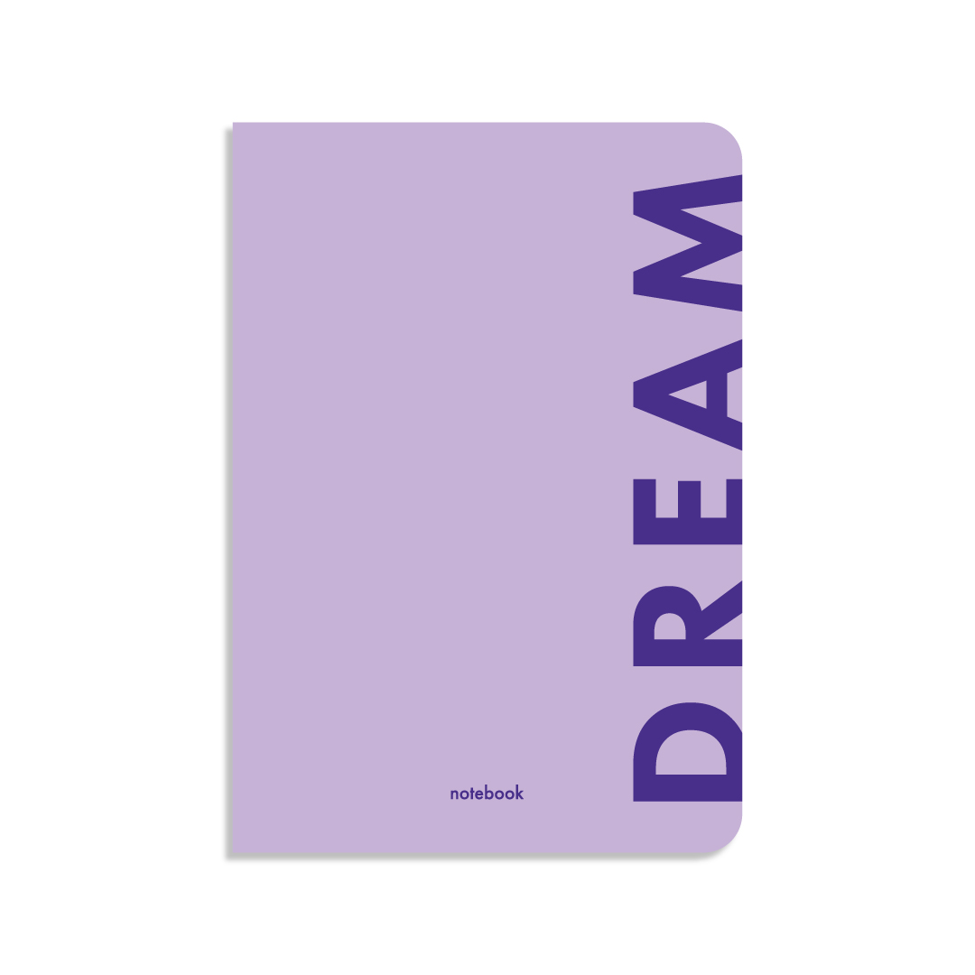 

Блокнот Dream фиолетовый А5 (14х21 см) в клетку