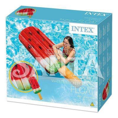 

Матрас надувной Intex Арбузное Мороженое (Popsicle) арт.58751. Отлично подходит для отдыха на море, в бассейне