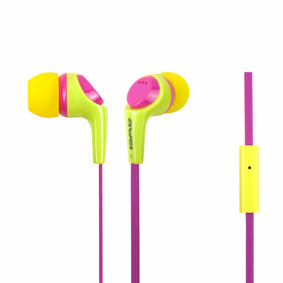 

Наушники Awei ESQ6i Purple