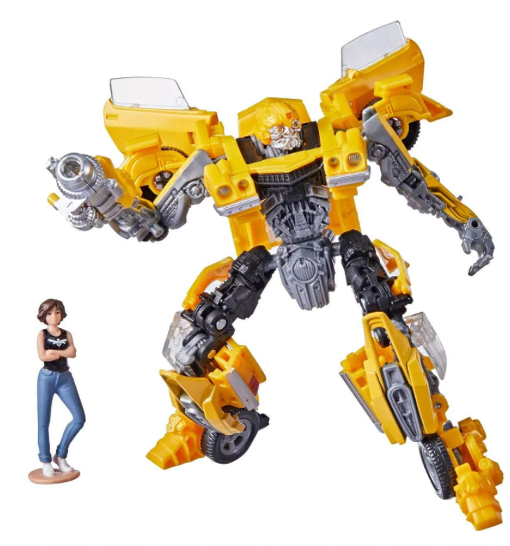 

Трансформер Бамблби Камаро и Чарли Studio Series 15 BB Transformers Bumblebee with Charlie Hasbro F1282