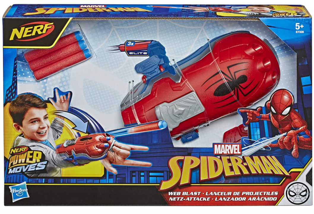 

Веб Бастер Нерф Человек Паук Spider-Man NERF Marvel Web Blast Hasbro E7328
