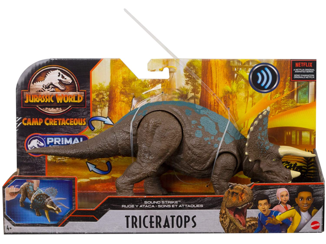 

Фигурка Динозавр Трицератопс Мир Юрского Периода Jurassic World Triceratops Mattel GVH66