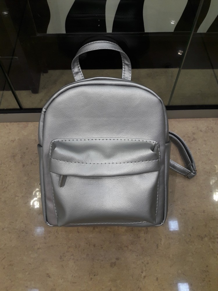 

Жіночий рюкзак Sambag Brix SB срібний
