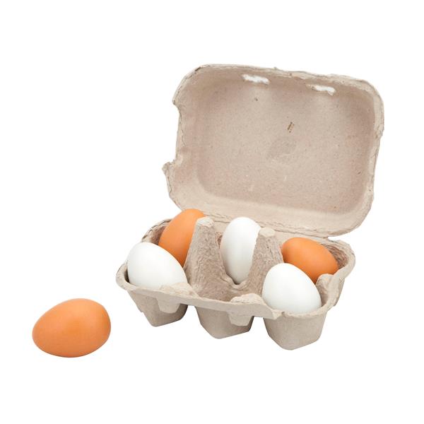 

Игровой набор Viga Toys Лоток с яйцами, 6 шт (59228)