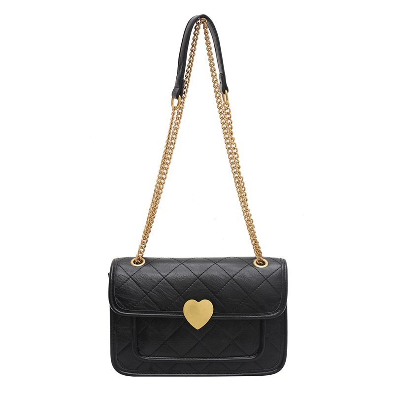 

Сумка женская messenger Black heart Berni Fashion Черный