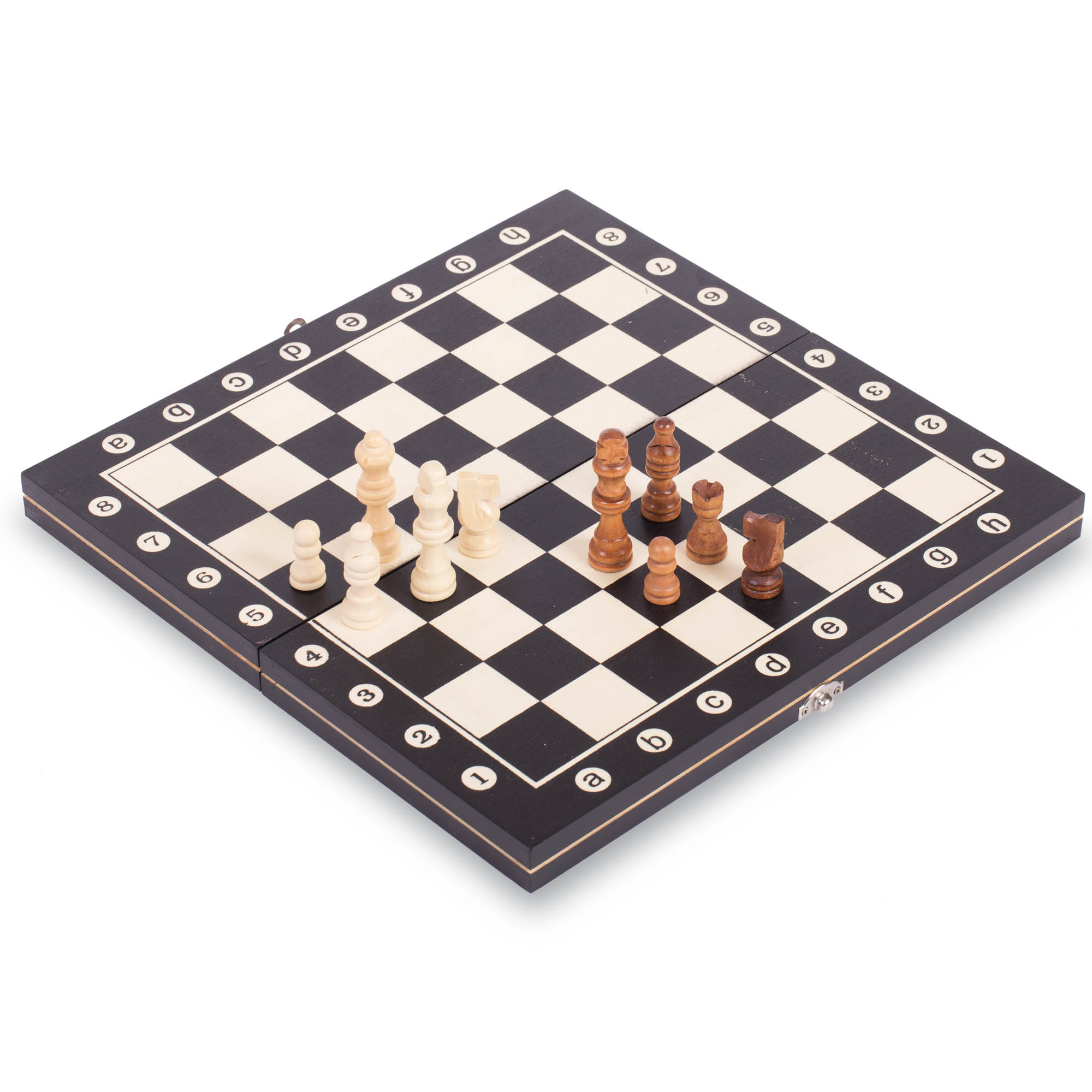 

Шахматы настольная игра деревянные W8014 (р-р доски 34см x 34см)
