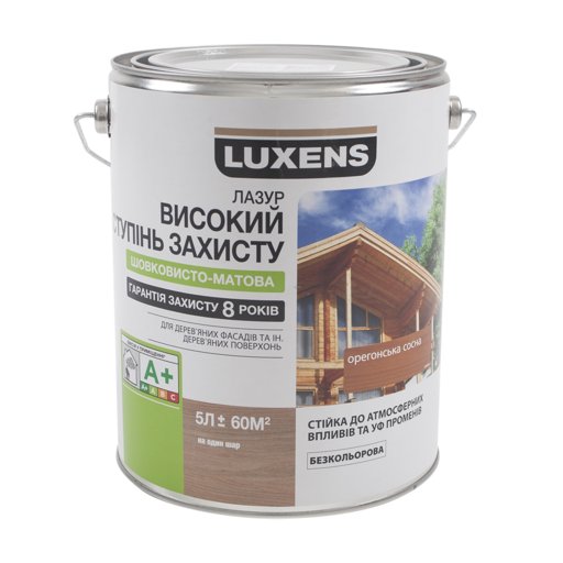 

Лазур акрилова Luxens орегонська сосна 5 л 11709803