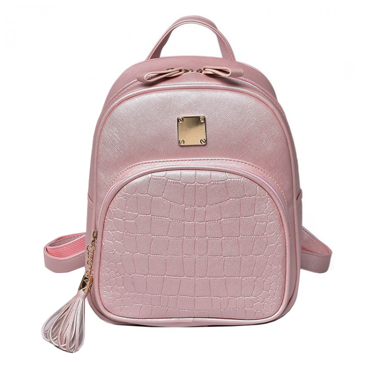 

Рюкзак Chris Экокожа Розовый (8011)