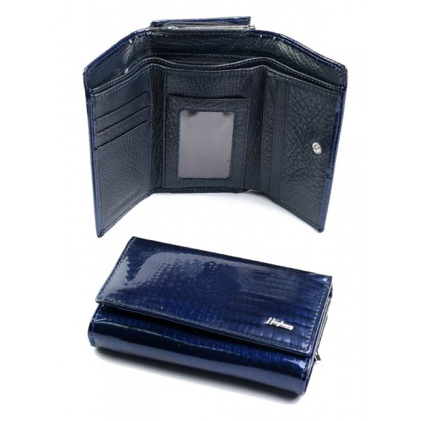 

Кошелек кожаный женский Wcash AE2155 D.Blue