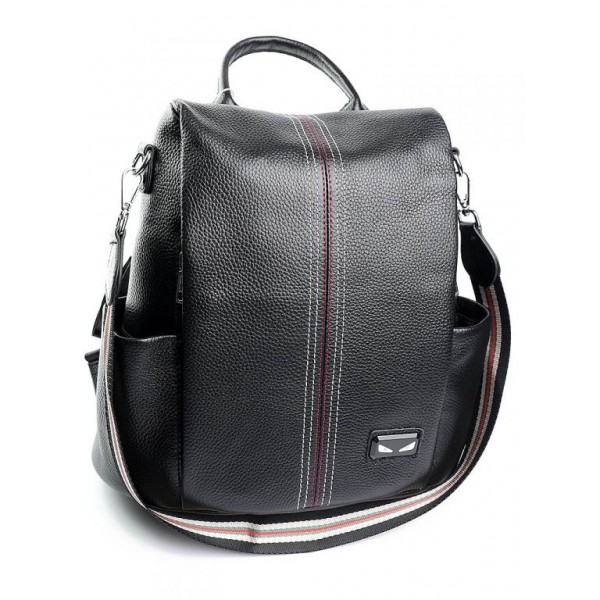 

Женский рюкзак кожаный Parse 88820 Black