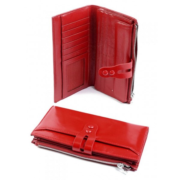 

Кошелек женский натуральная кожа WCash A188-1711-1 Red