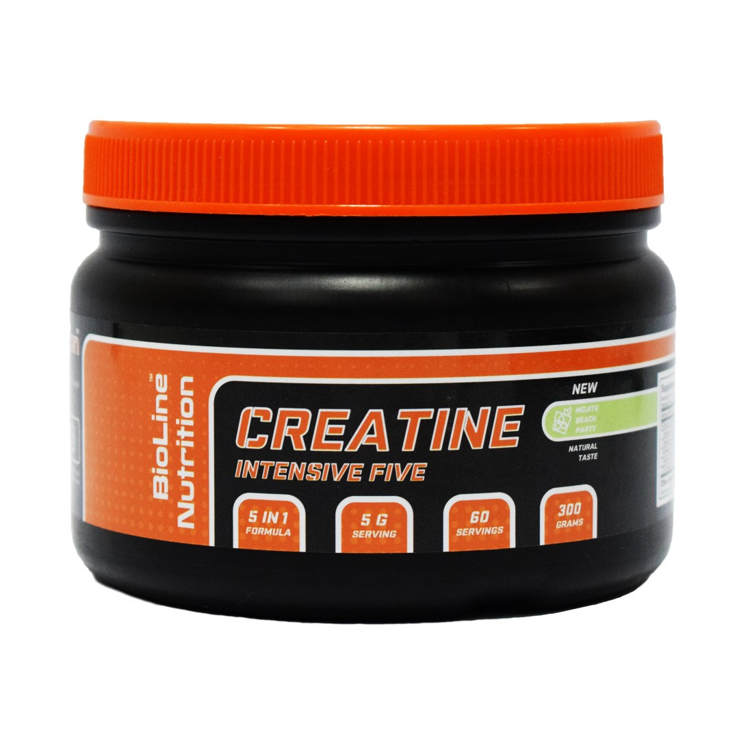 

Креатин BioLine Nutrition Creatine Intensive Five Mojito 300 г