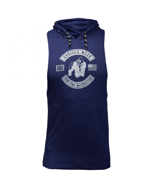 

Майка Gorilla Wear Lawrence Hooded Tank Top  Синяя, Майка Gorilla Wear Lawrence Hooded Tank Top S Синяя