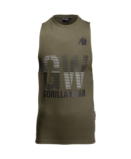 

Майка Gorilla Wear Dakota Sleeveless T-shirt  Зеленая/Хакки/Комуфляжная, Майка Gorilla Wear Dakota Sleeveless T-shirt L Зеленая/Хакки/Комуфляжная