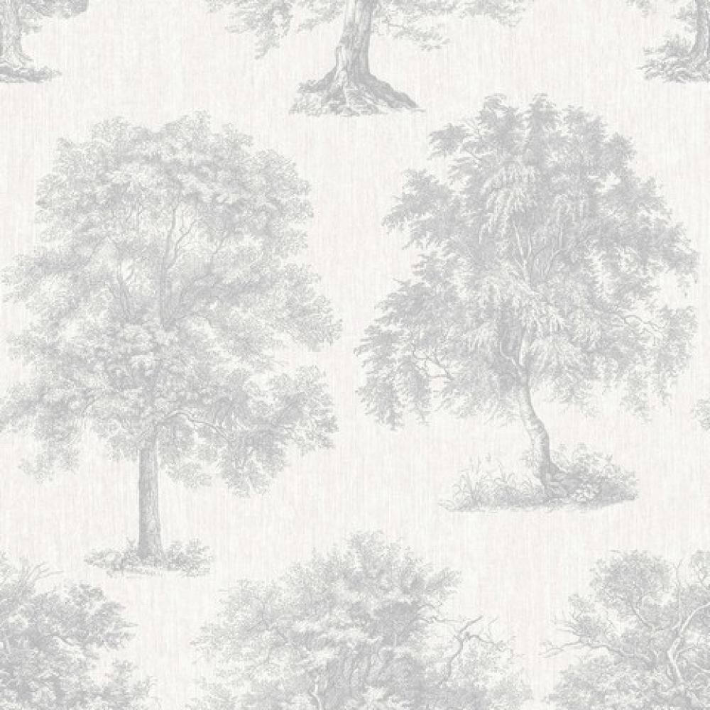 

Виниловые обои на флизелиновой основе Graham & Brown Simplicity Серо-белый (104876)