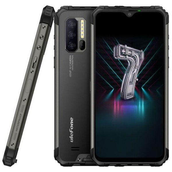 

Мобільний телефон UleFone Armor 7 black 8/128gb IP69K 6.3" NFC 5500mAh (1256 zp)