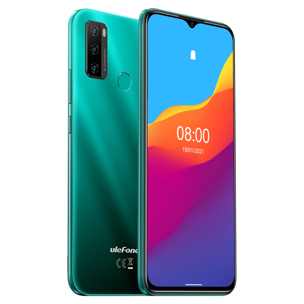 

Мобільний телефон UleFone Note 10 green 2/32gb 6.52" 5500mAh (1401 zp)