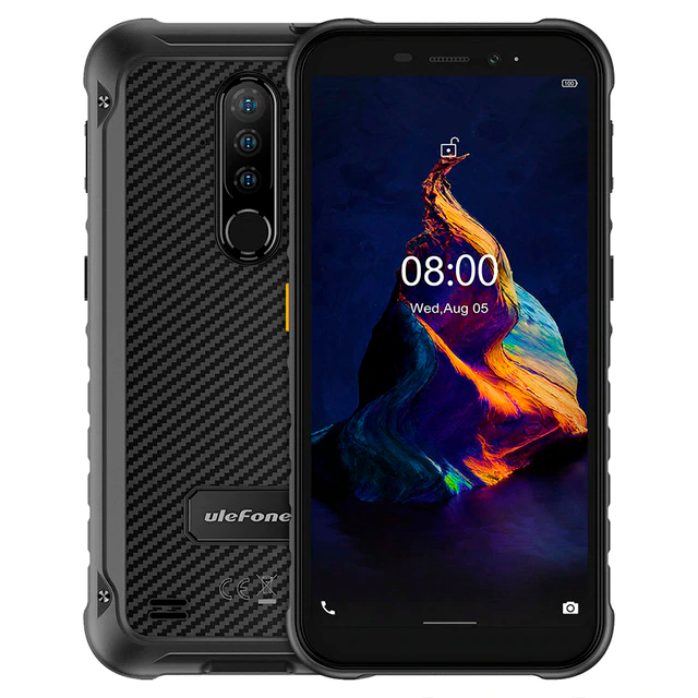 

Мобільний телефон UleFone Armor X8 black 4/64gb IP68 5.7" NFC 5080mAh (1270 zp)