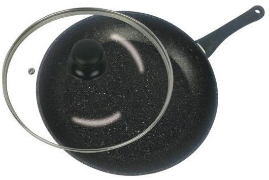 

Сковородка Benson BN-341 26 см с крышкой и мраморным покрытием