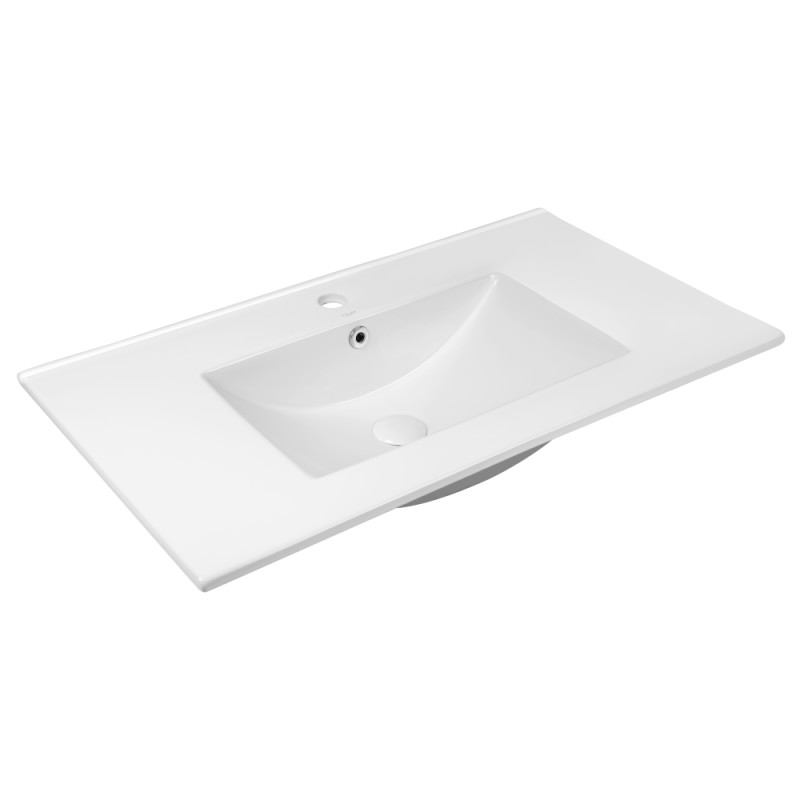 

Раковина Qtap Albatross с донным клапаном QT01113080CW (SD00040952)