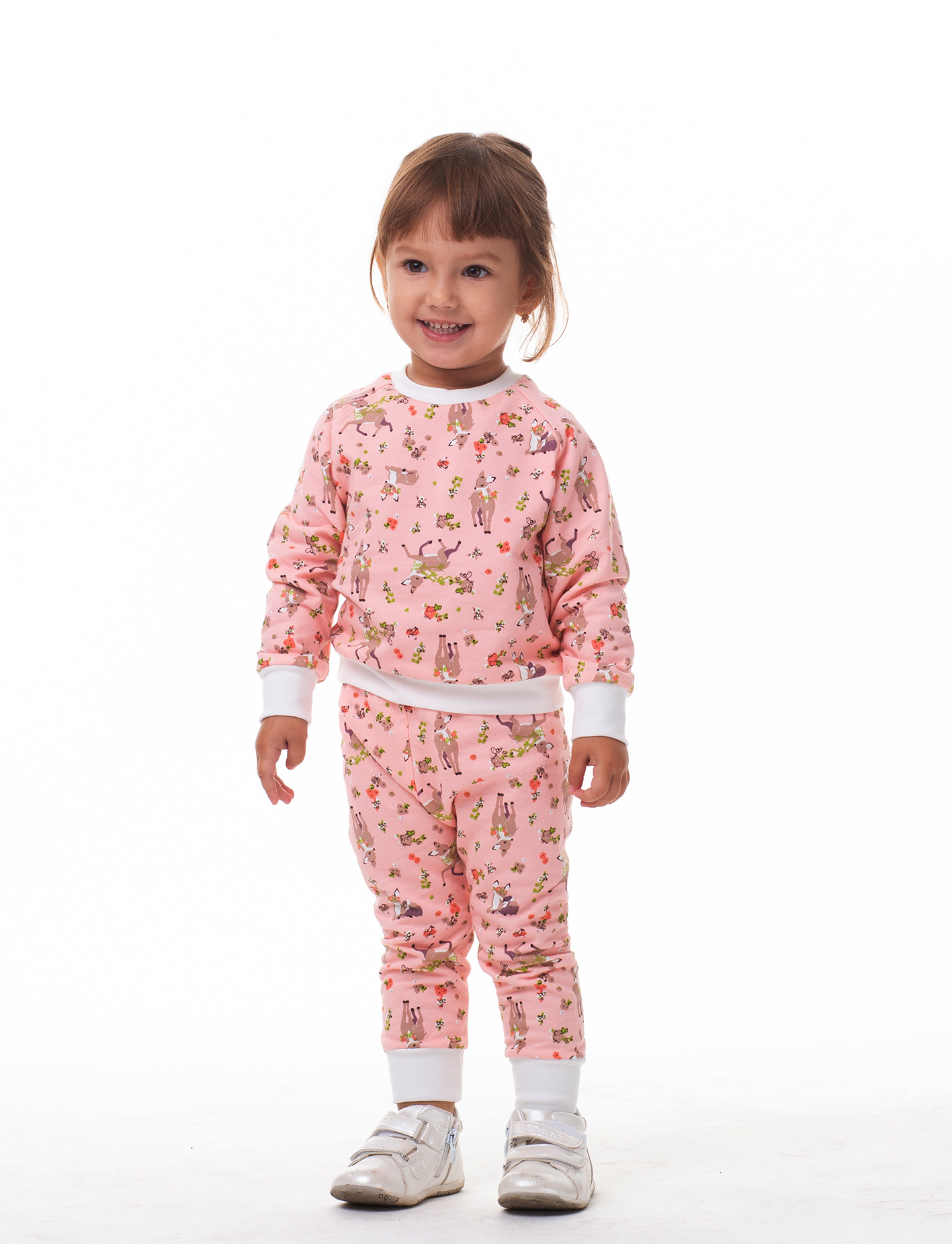 

Комплект для девочки Morekids 68 Реглан и штаны (1012-68)