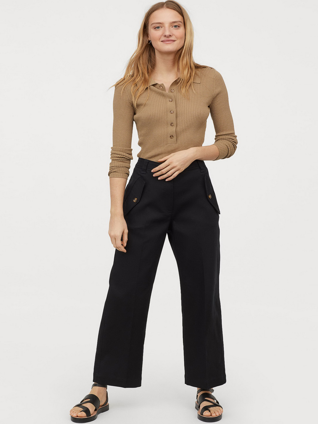 

Брюки H&M 0746075-9  Черные, Брюки H&M 0746075-9 34 Черные