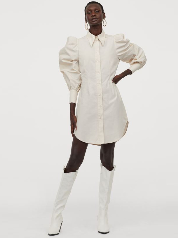 

Платье H&M 0861519-1 44 Бежевое