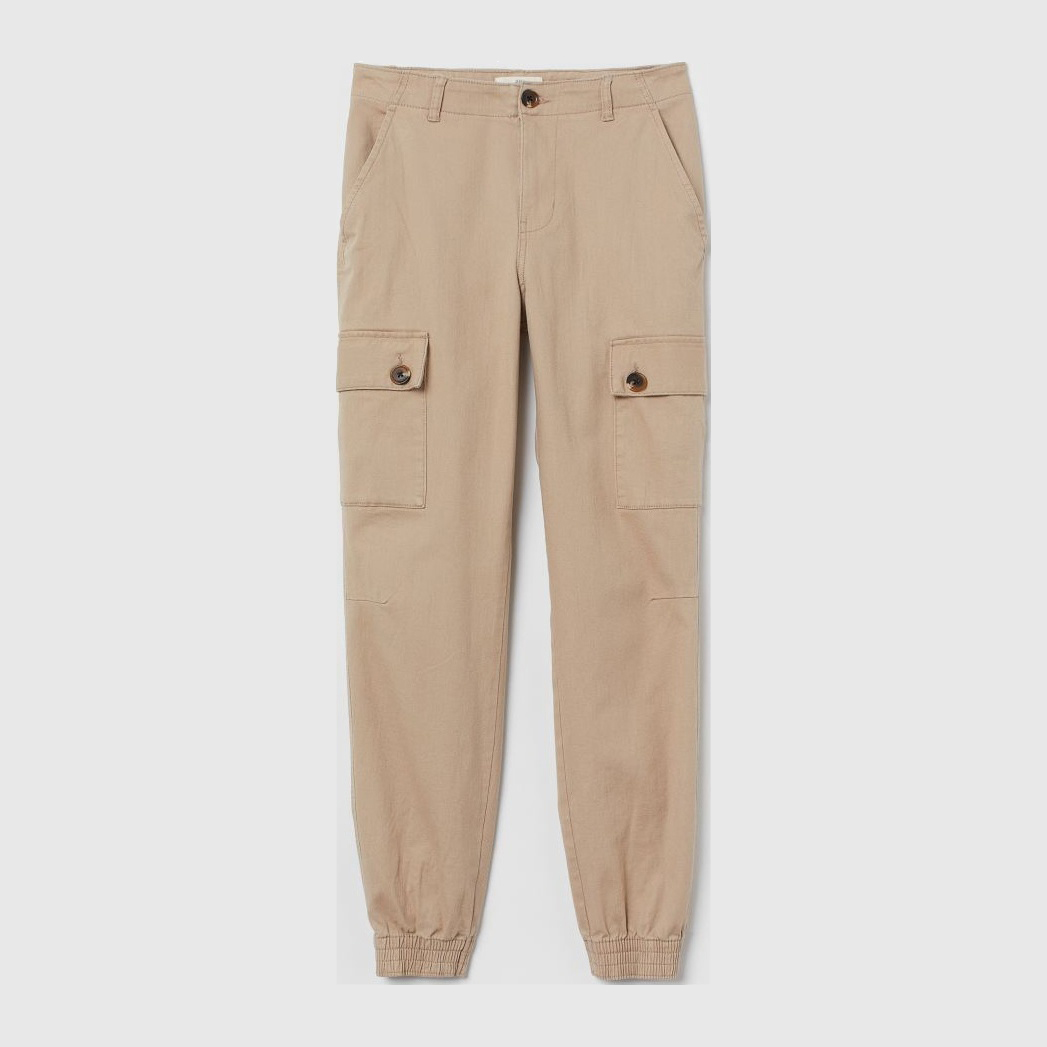 

Брюки H&M 0844503-1 38 Бежевые