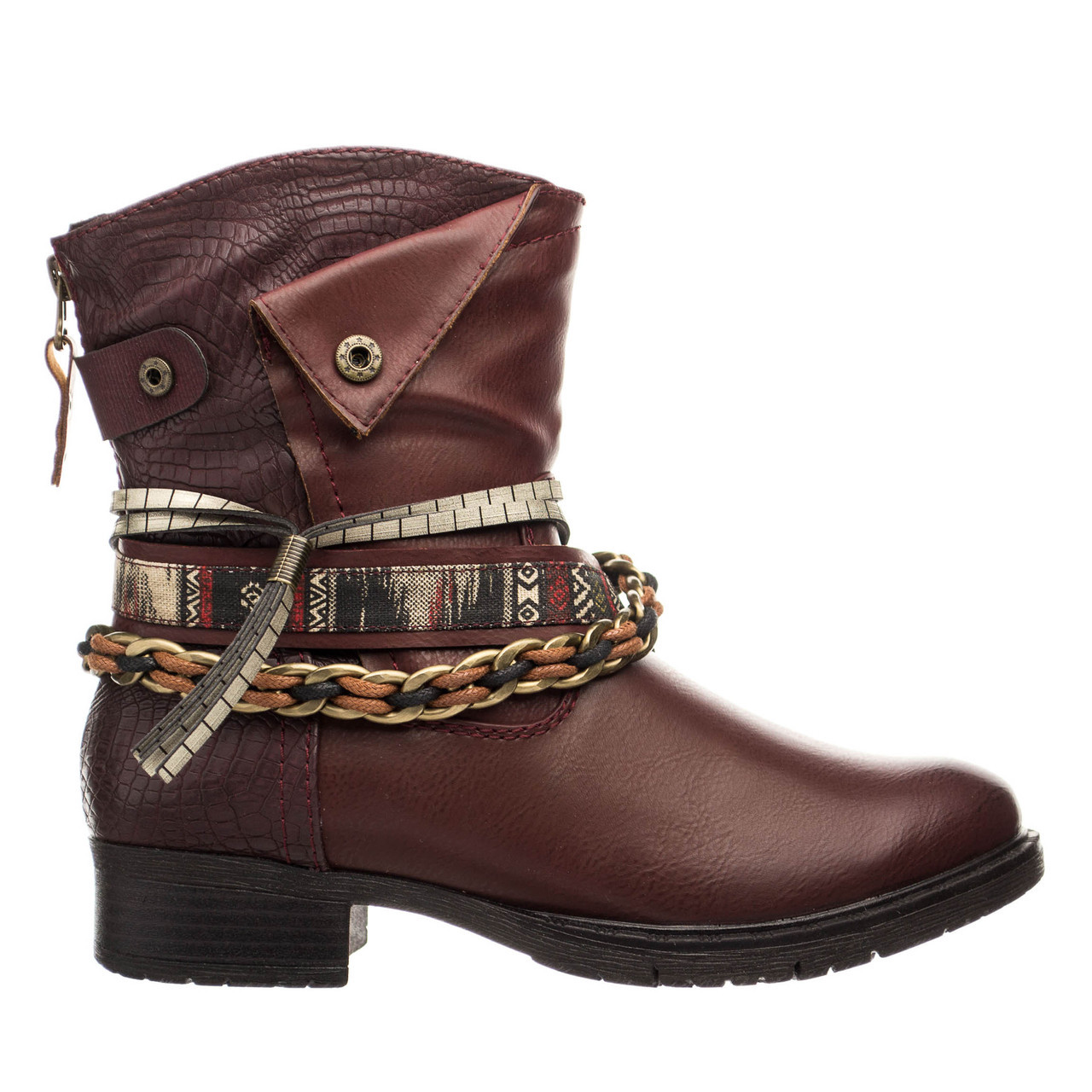 

Женские ботинки Jana 37 Burgundy