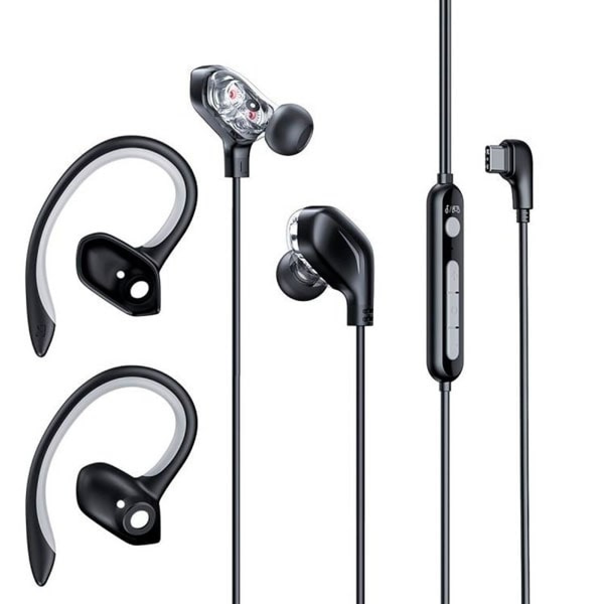 

Наушники Baseus GAMO Immersive Virtual 3D Game Type-c Earphone (Black)