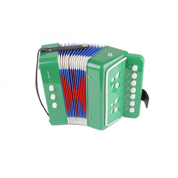 

Аккордеон детская гармошка Btoy M 19 x 18 x 11 см Green (6429G-RT)