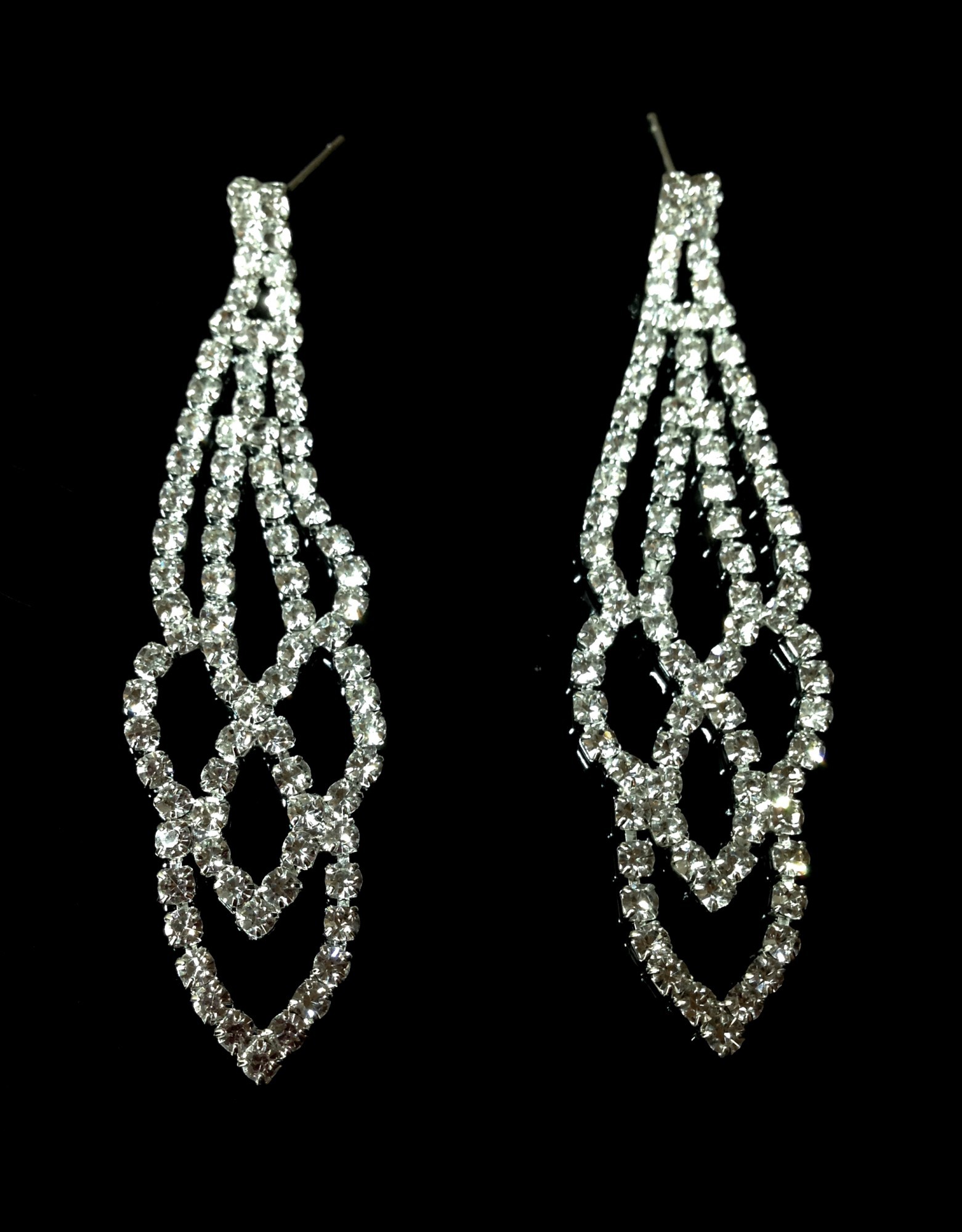

Серьги гвоздики 6х1,5 см Серебристые (С-005/2)