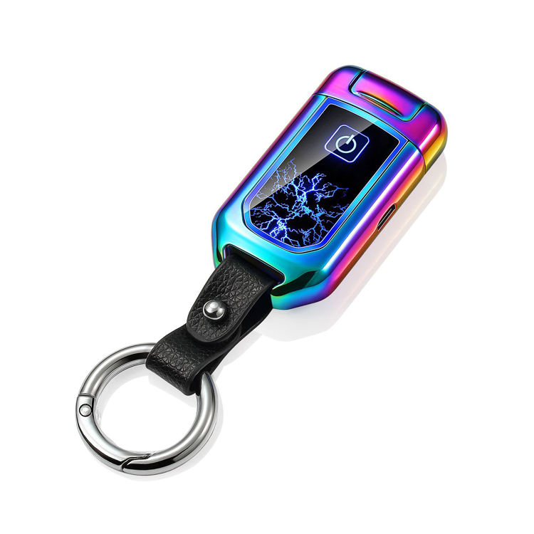 

Электроимпульсная USB зажигалка-брелок Wext Storm Градиент (st38605)