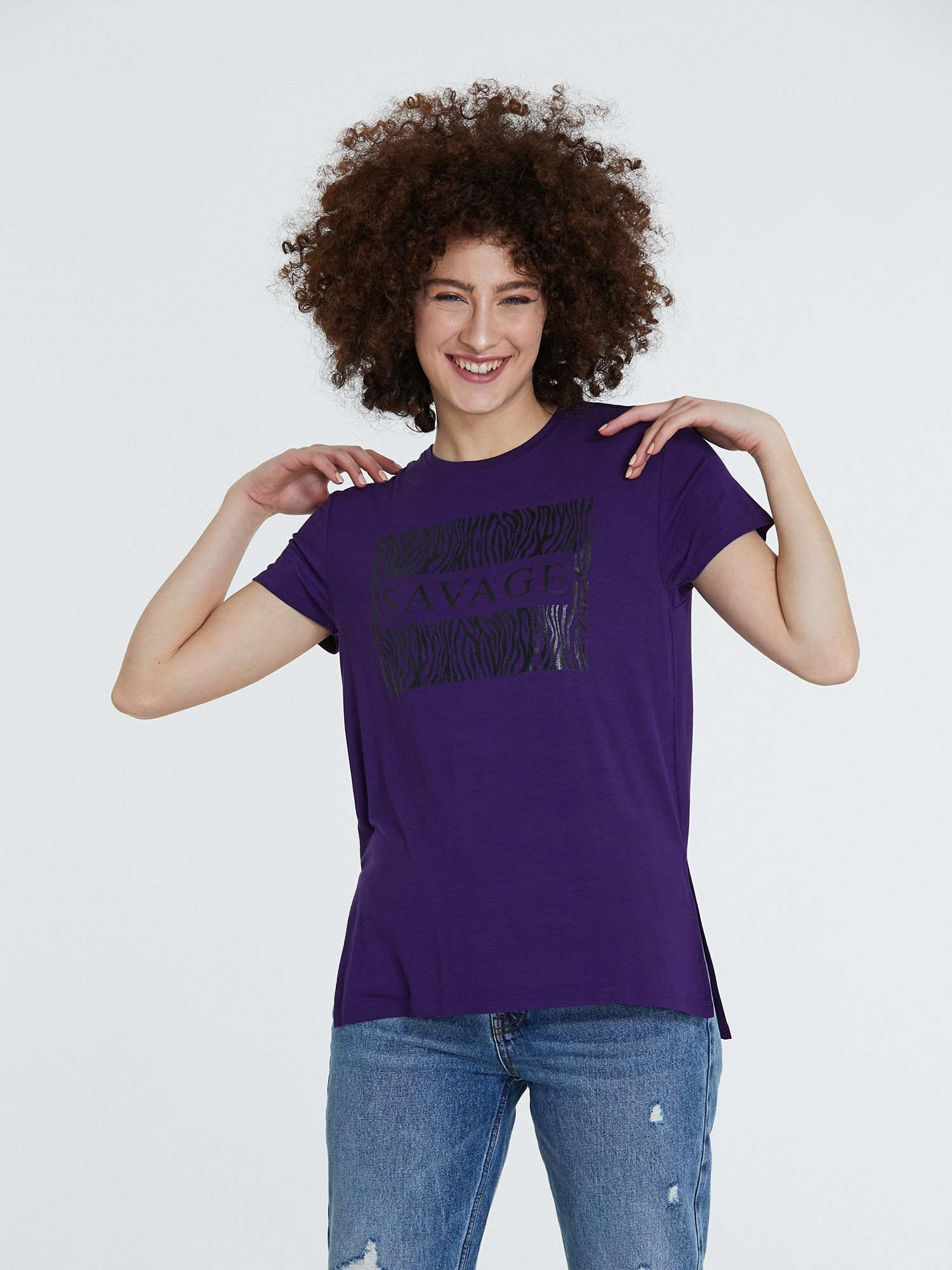 

Футболка Piazza Italia 39916-55068 L Blueberry