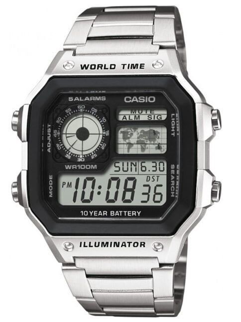 

Мужские Часы Casio AE-1200WHD-1AVEF