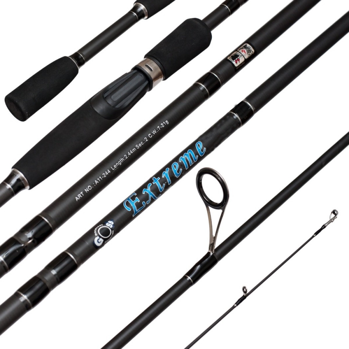 

Спиннинг Goss Extreme Spin A11-213 7-21g 2,13 метра
