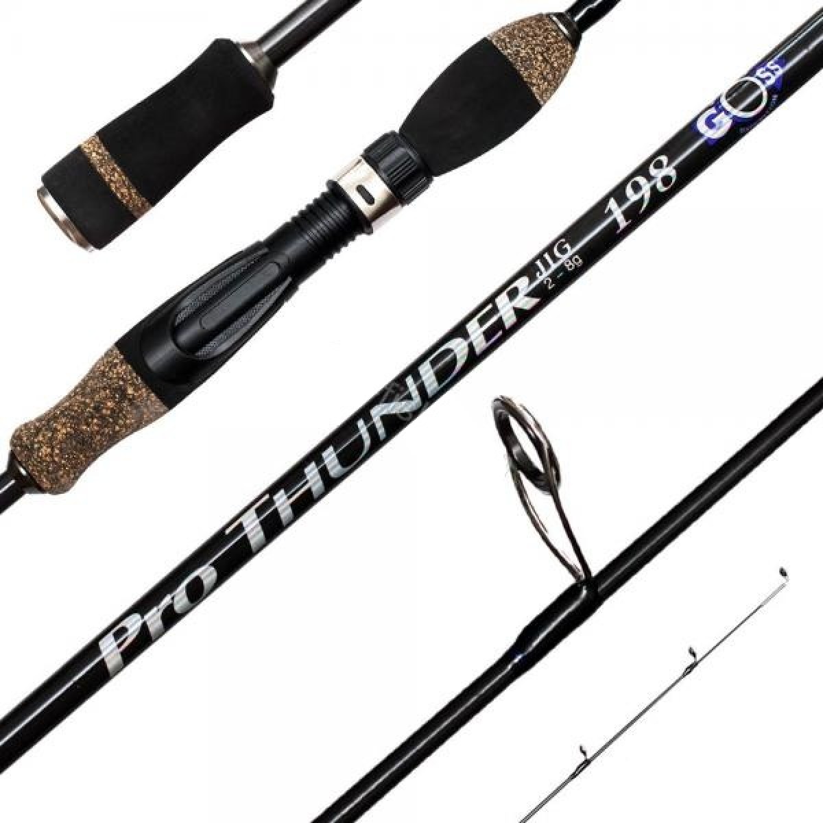 

Спиннинг Goss Pro Thunder Jig A08-240 2-8g 2,4 метра