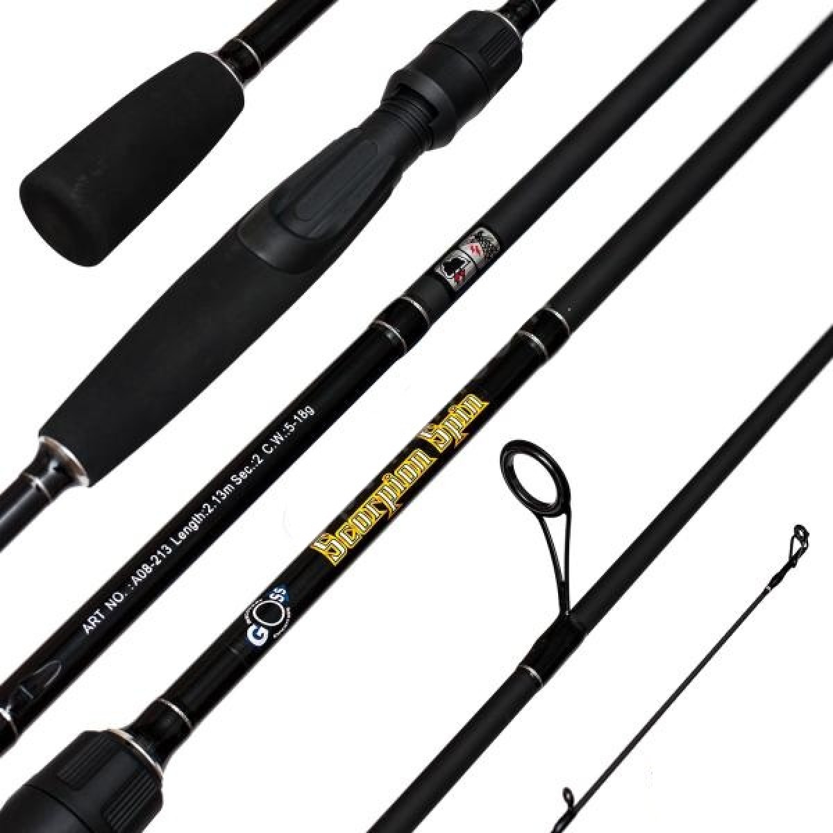 

Спиннинг Goss Scorpion Spin 7-28g 2,1 метра