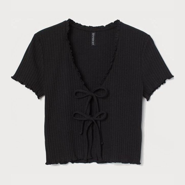 

Топ H&M 0939160001 S (165/88А) Черный