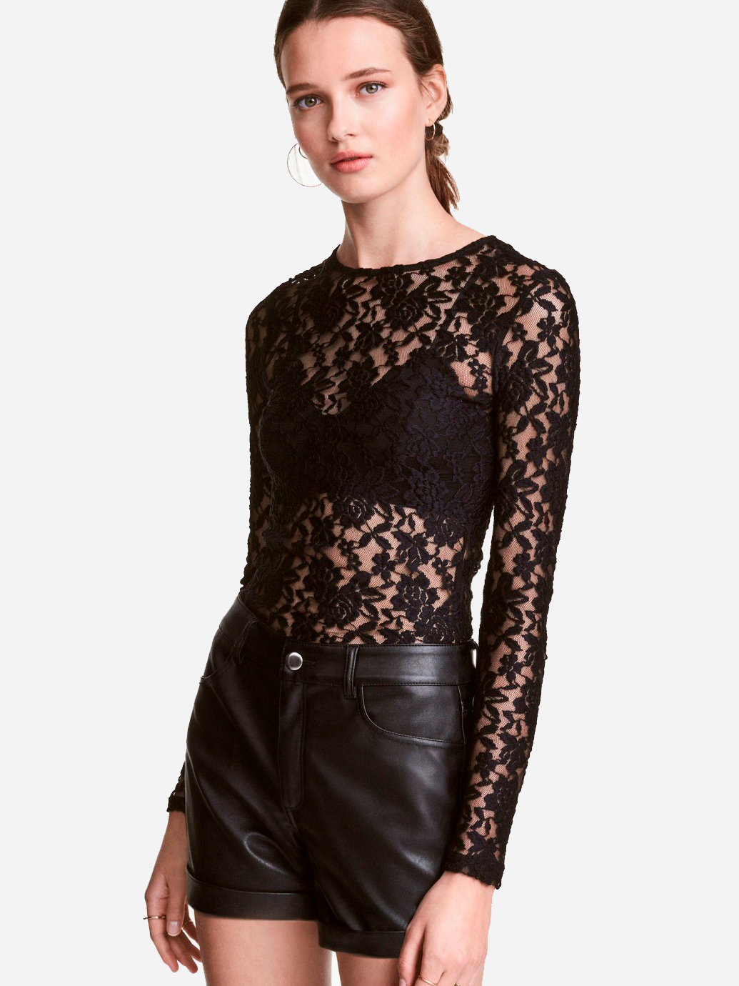 

Блузка H&M 0454913 S Черная