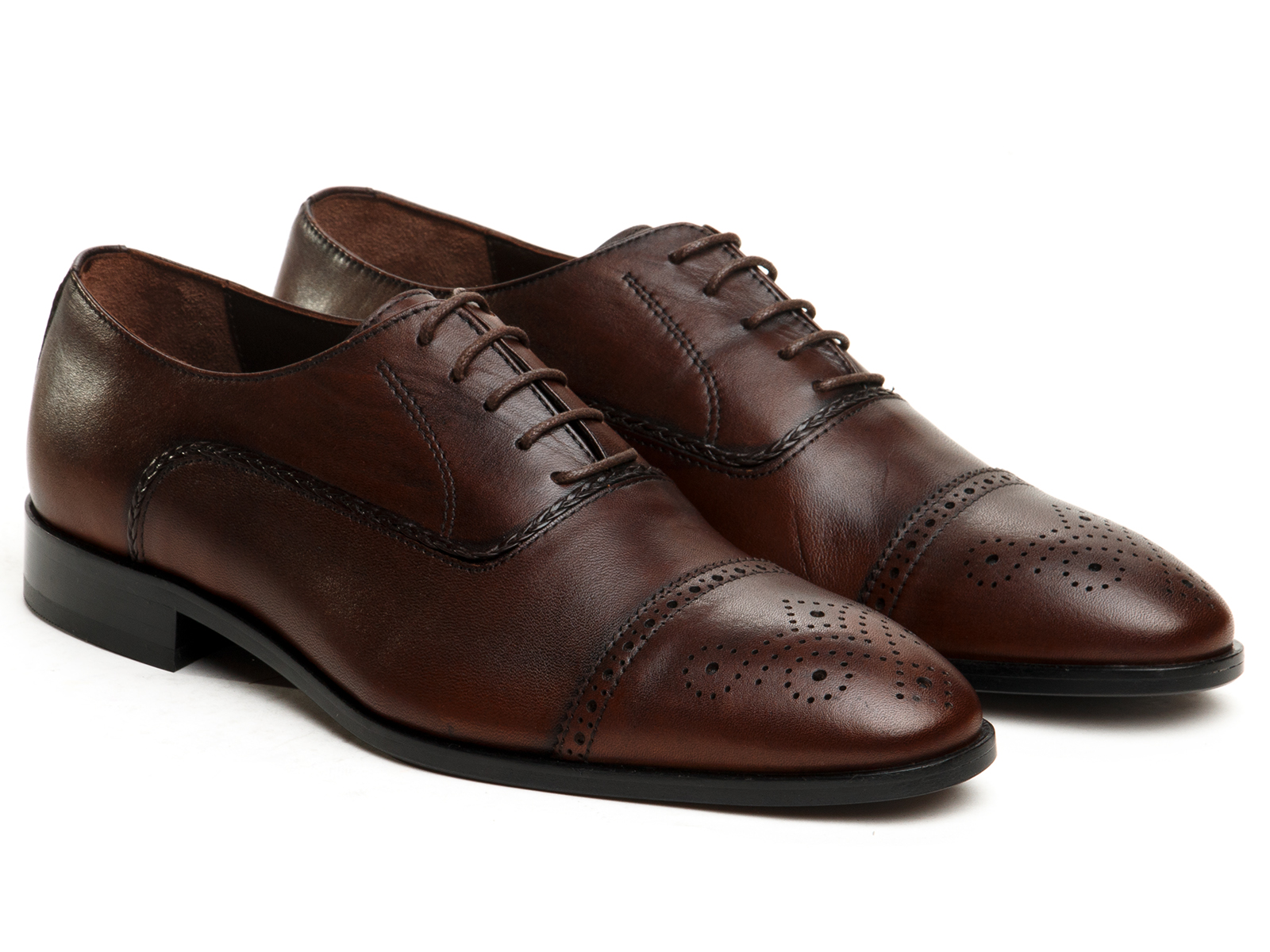 

Оксфорди Sergio Puccini 13310-11006-3470 коричневые коричневий, 41