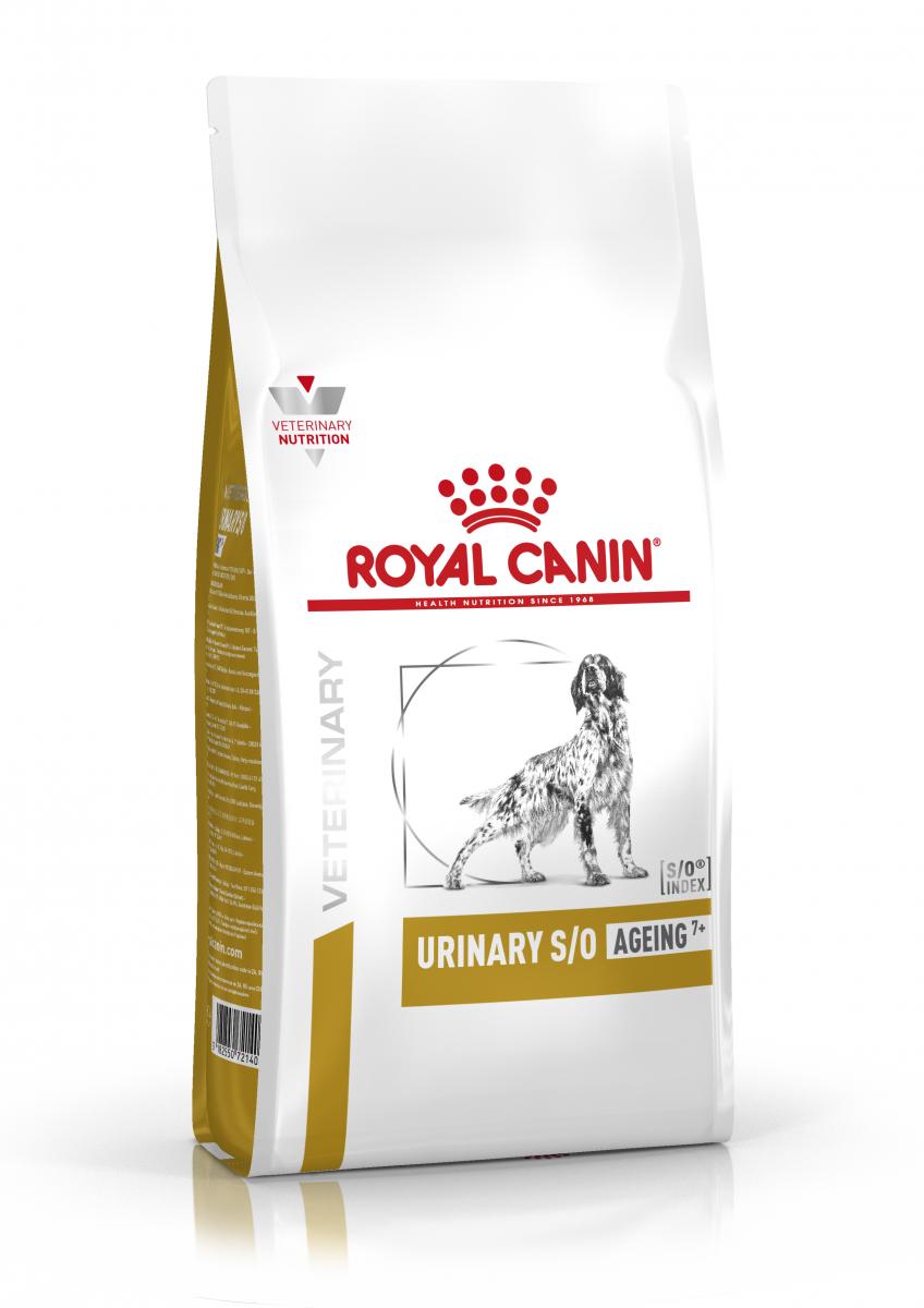 

Ветеринарный сухой корм для собак Royal Canin Urinary S/O Aging 7+ Dog 1,5 кг (1271015)