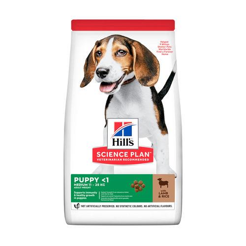 

Сухой корм для щенков Hills Puppy Healthy Development с ягненком и рисом 2,5 кг (604270)